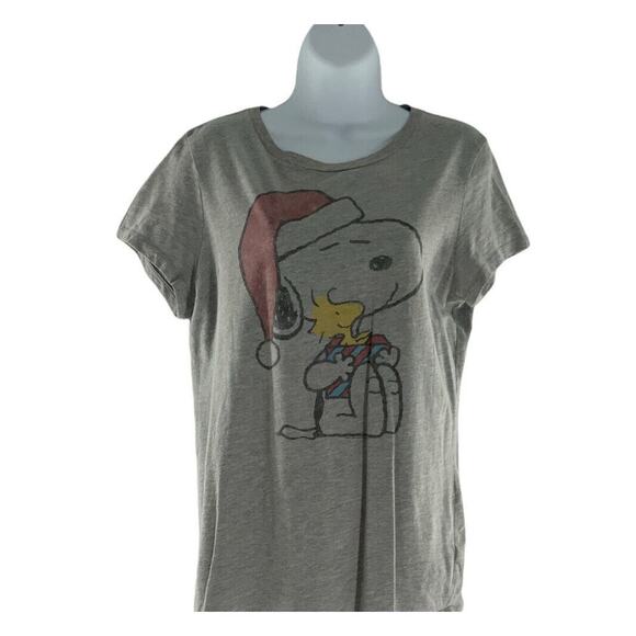 Old Navy Collectabilitees Snoopy T-Shirt Girls L Short Sleeve Graphic Pullover - Picture 1 of 6